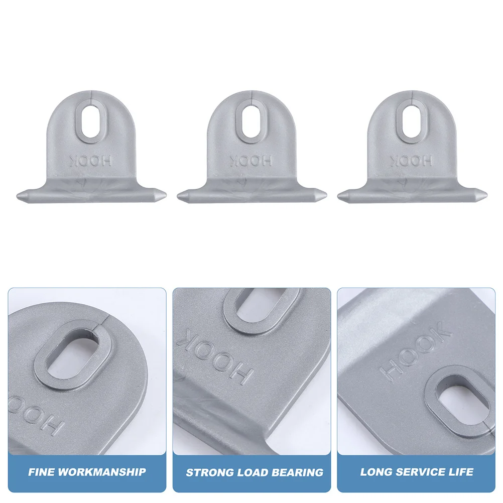 

5Pcs Awning Hooks Replacement Sturdy Non-Rust Hanger for Caravans Camping Accessories Space-Saving Sun Sail Support Strong