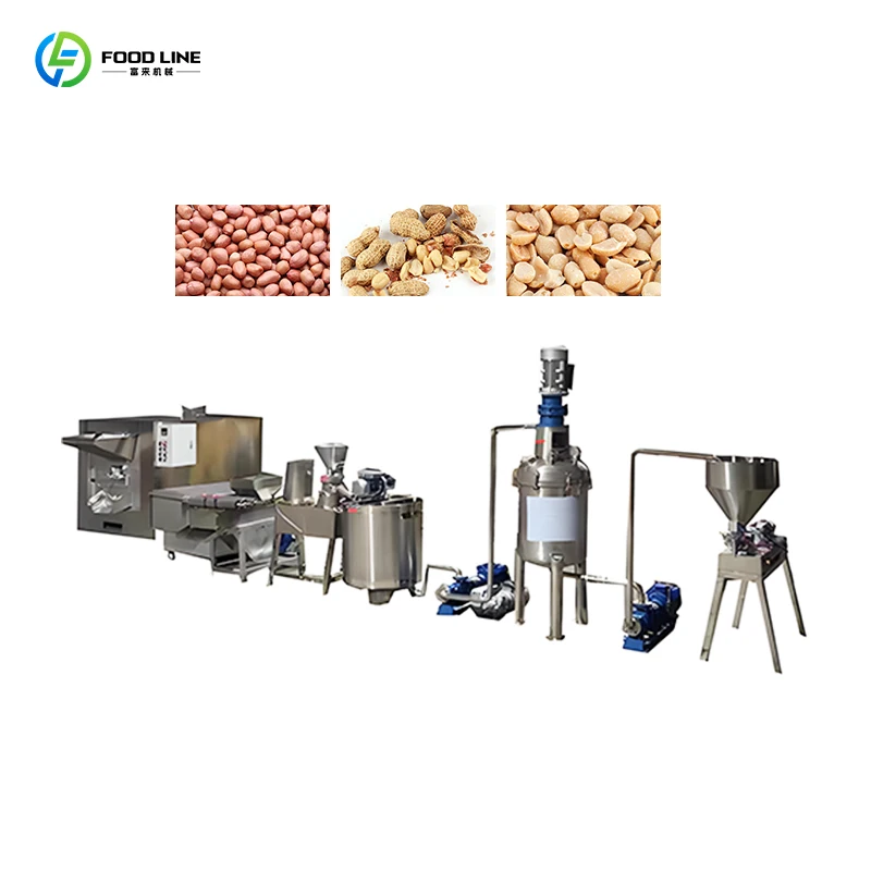 Máquina Personalizada de Nuevo Tipo para la Elaboración de Salsa de Chile, Mantequilla de Maní, Pasta, Tahini y Harissa