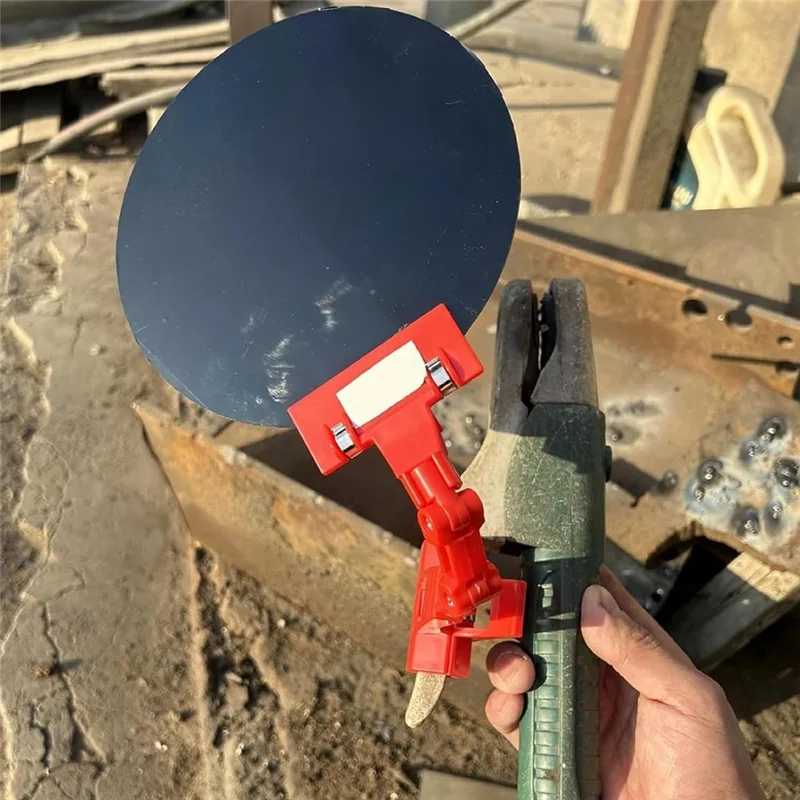 ستائر لحام A77I 3 قطع، لوحة تعتيم متعددة الوظائف، لوحة تعتيم لحام محمولة، بديل لخوذة اللحام #3