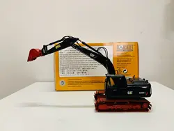 320D L Hydraulic Excavator Black 1/50 Scale Die-Cast Model