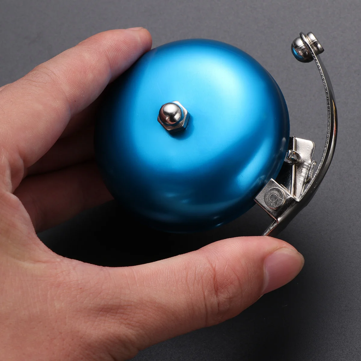 Bicycle Bell Blue Aluminum Alloy Loud Ringing For Mountain Bike Cycling Commuter Adult Bikes Accessories