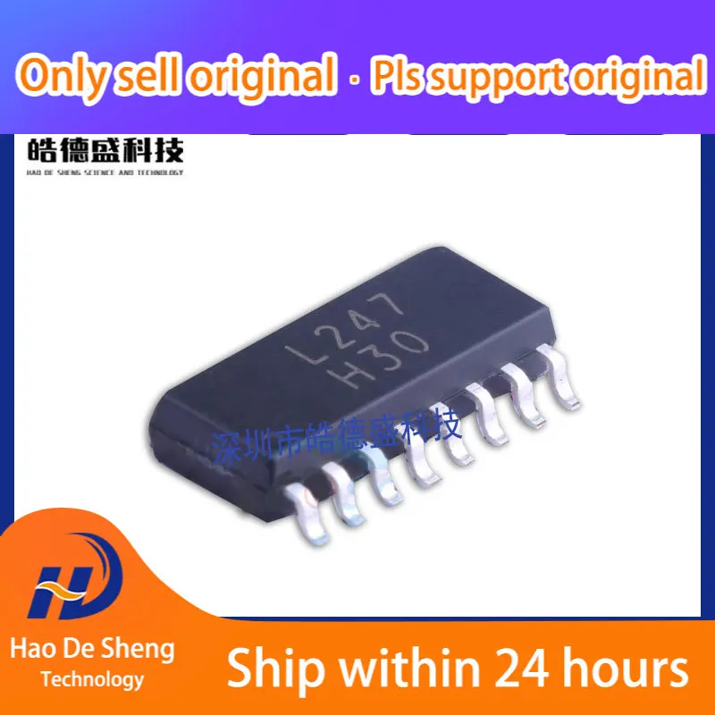 10PCS/LOT LTV-247 LTV247 L247 Optocouplers SOP16Four-way Transistor New Original In Stock