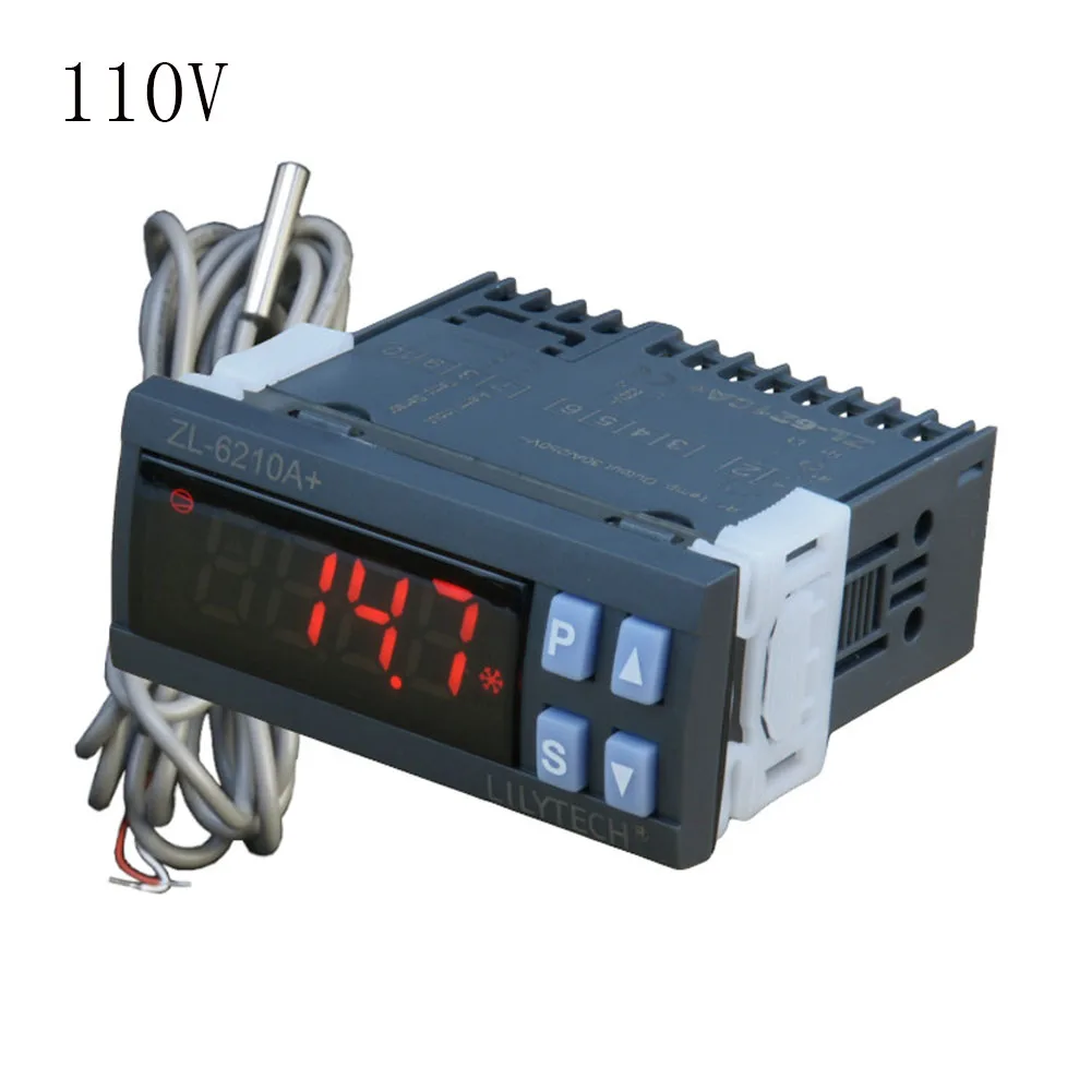 ZL-6210A+ 110V/220V Temperature Controller 30A Relay Output Intelligent Electronic Digital Temperature Controller Thermostat