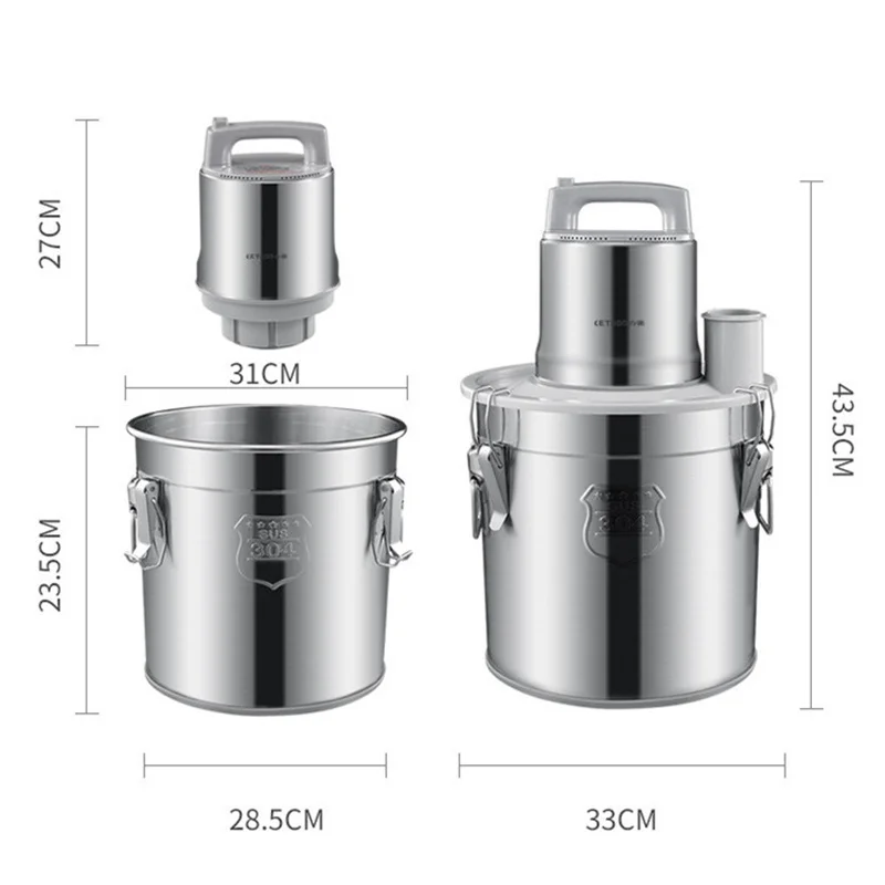 16L snijmachine vleesmolen 304 roestvrij staal commerciële en huishoudelijke elektrische snijmachine