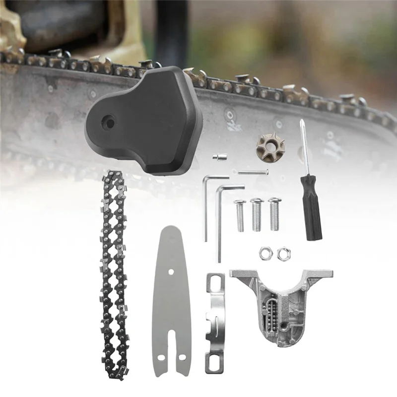 

Ultra Angle Grinder To Chain Saw Modified Transfer Set Adapter Angle Grinder Chainsaw