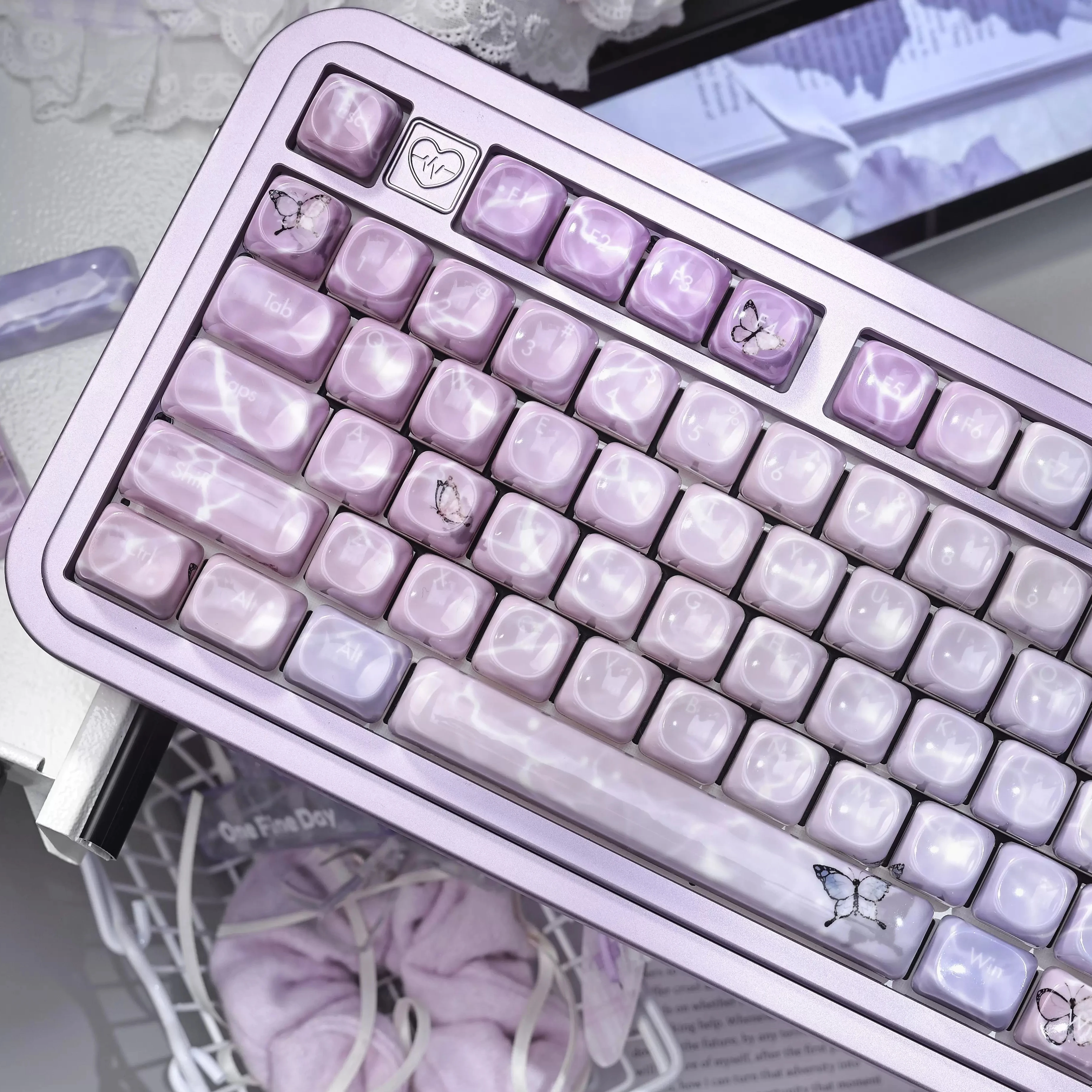 maimooo-keycaps-dreamy-purple-imitating-rippling-water-waves-moa-cherry-pc-pbt-jade-grease-texture-mechanical-keyboard-keycap