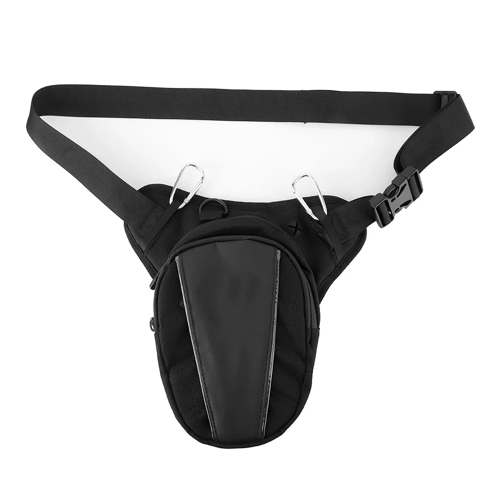 

Многофункциональная водонепроницаемая сумка для ног мотоцикла — поясная/сумка для езды на велосипеде, большое пространство для хранения инструментов/телефонов, прочная ткань