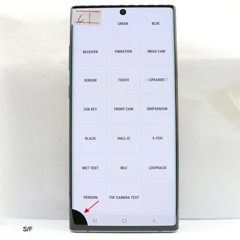 Super AMOLED Note 10 Plus Display For Samsung Galaxy Note 10+ N975 N975F N975U Lcd Touch Screen Digitizer Replacement