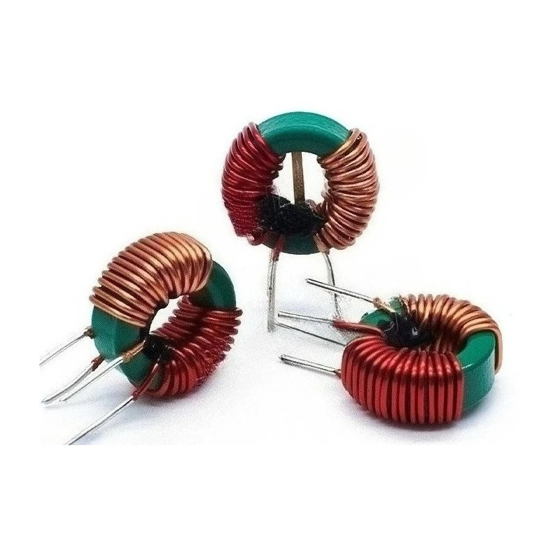 14*9*5 common-mode inductor 2MH 0.7 wire 5A red coil with split winding manganese-zinc toroidal filter choke coil