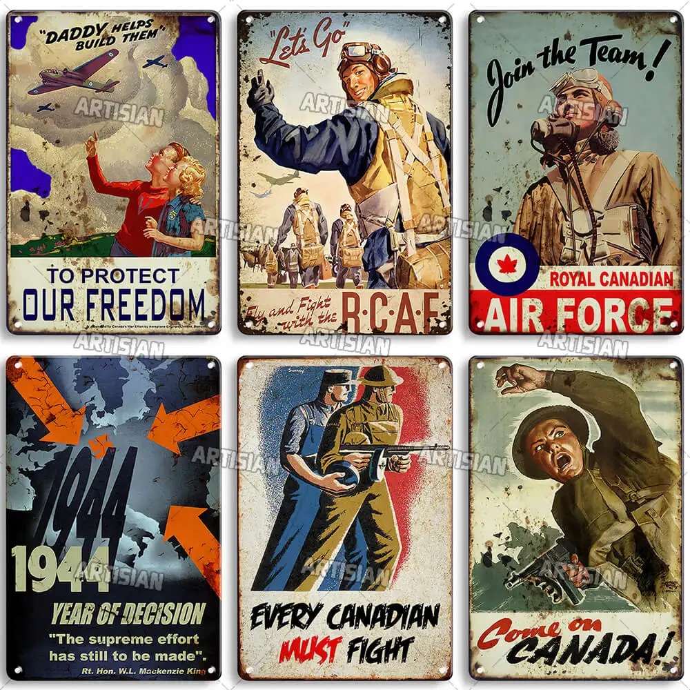 ARTISIAN Vintage War Metal Tin Sign Decorative Poster Retro Metal Sign Home Pub Metal Plaque Kitchen Wall Plate Industrial Decor