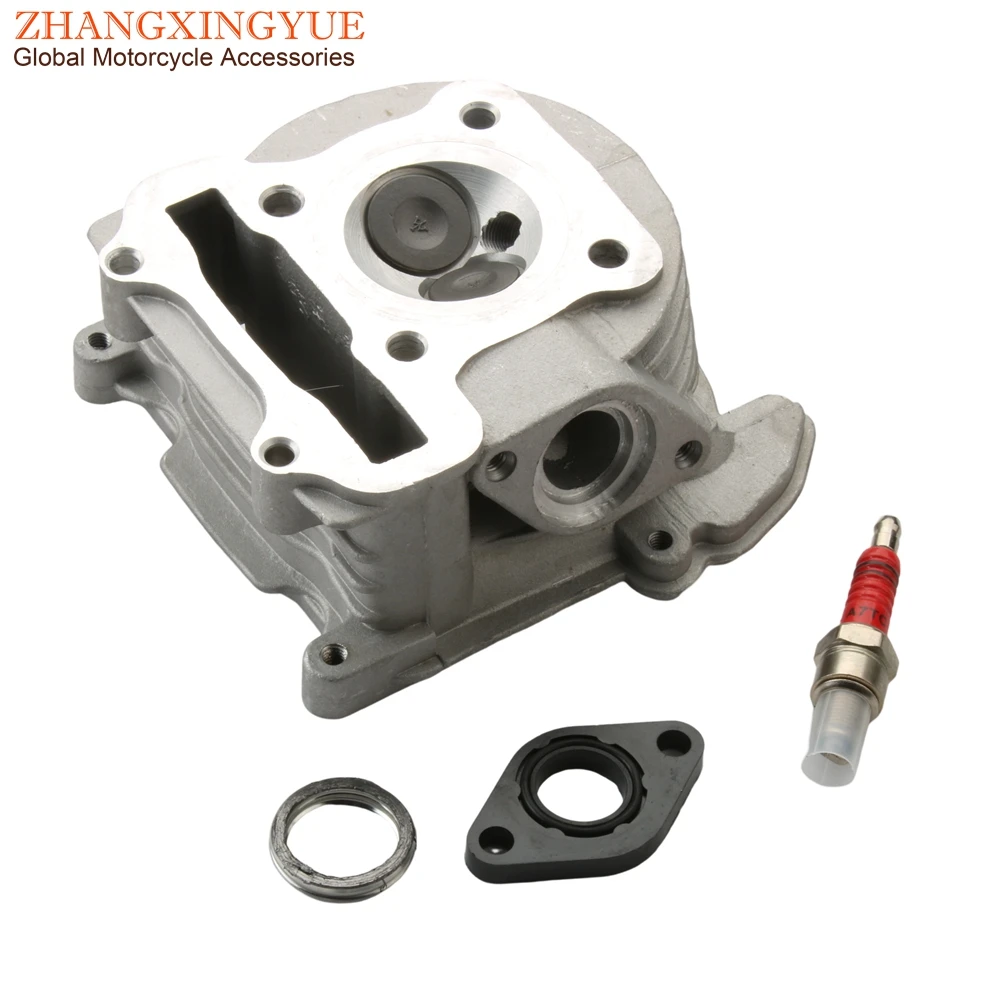 Scooter 52mm 105cc Racing Cylinder Head Kit For SYM Symply 50 Orbit 1 Fiddle 2 50cc 4T Engine Parts