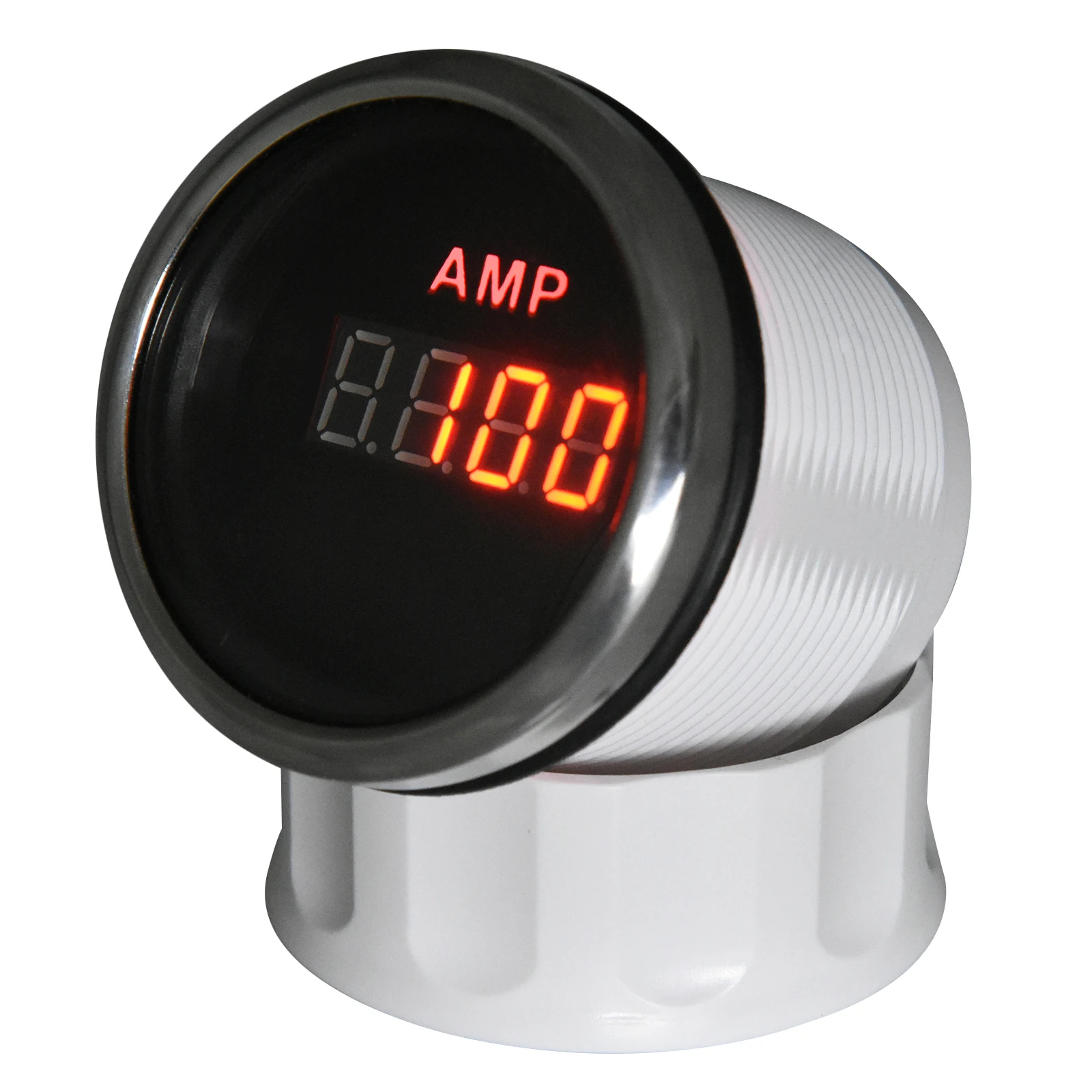 AMP 52mm Amperemeter Gauge Voltmeter Waterproof Digital Ammeter for Car Boat Marine Motorcycle 12V/24v 75mA Signal Ampere meter