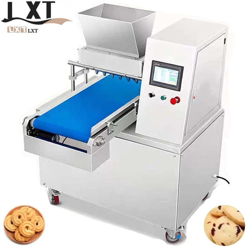 Fully Automatic Small Biscuits Sweet Cookies Making Shaping Machine Cookies Biscuits Maker Machine