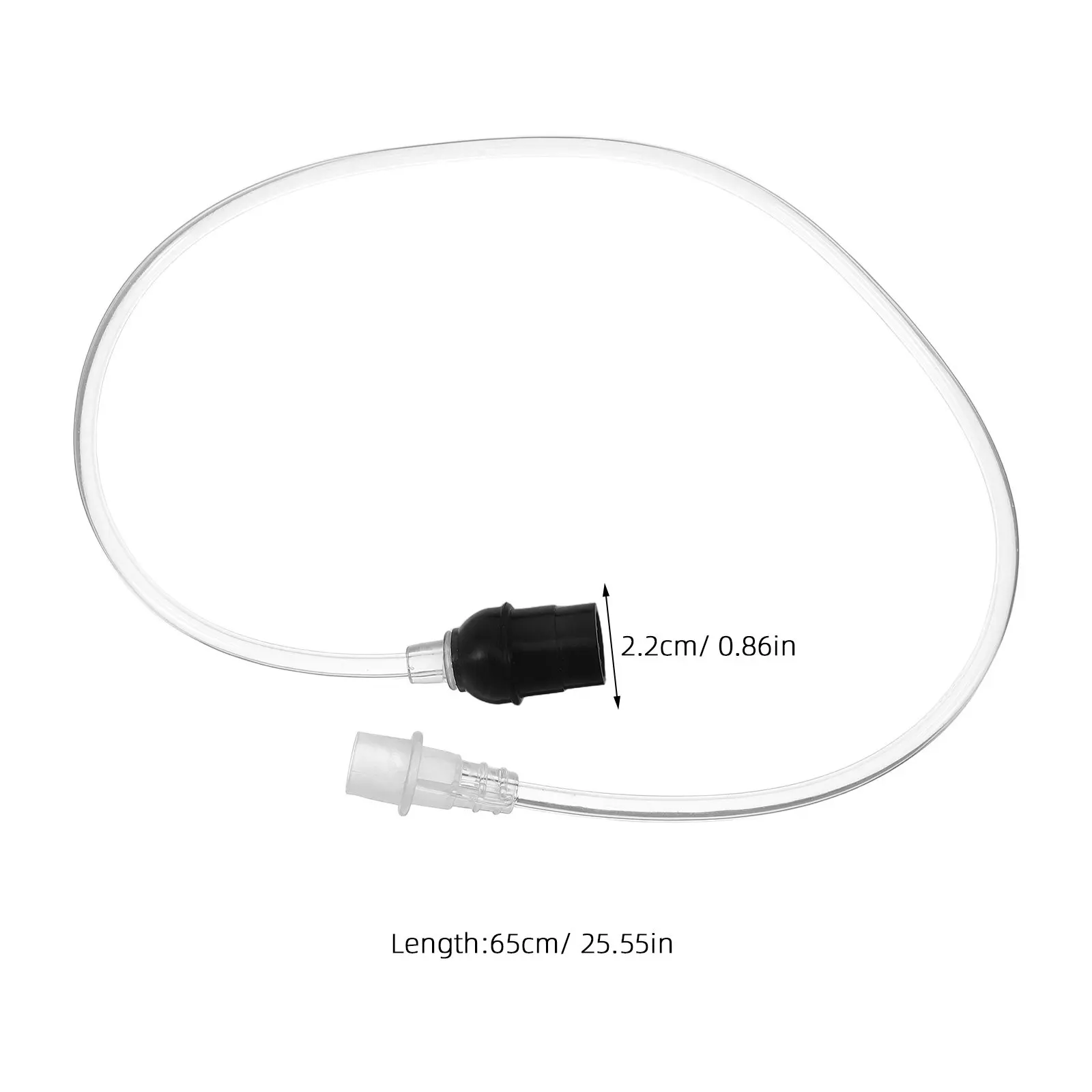 2Pcs Vacuum Cupping Replacement Extension Tubes Transparent Flexible Hand Pump Hose Spare Parts Vacuum Accessories Home view 6