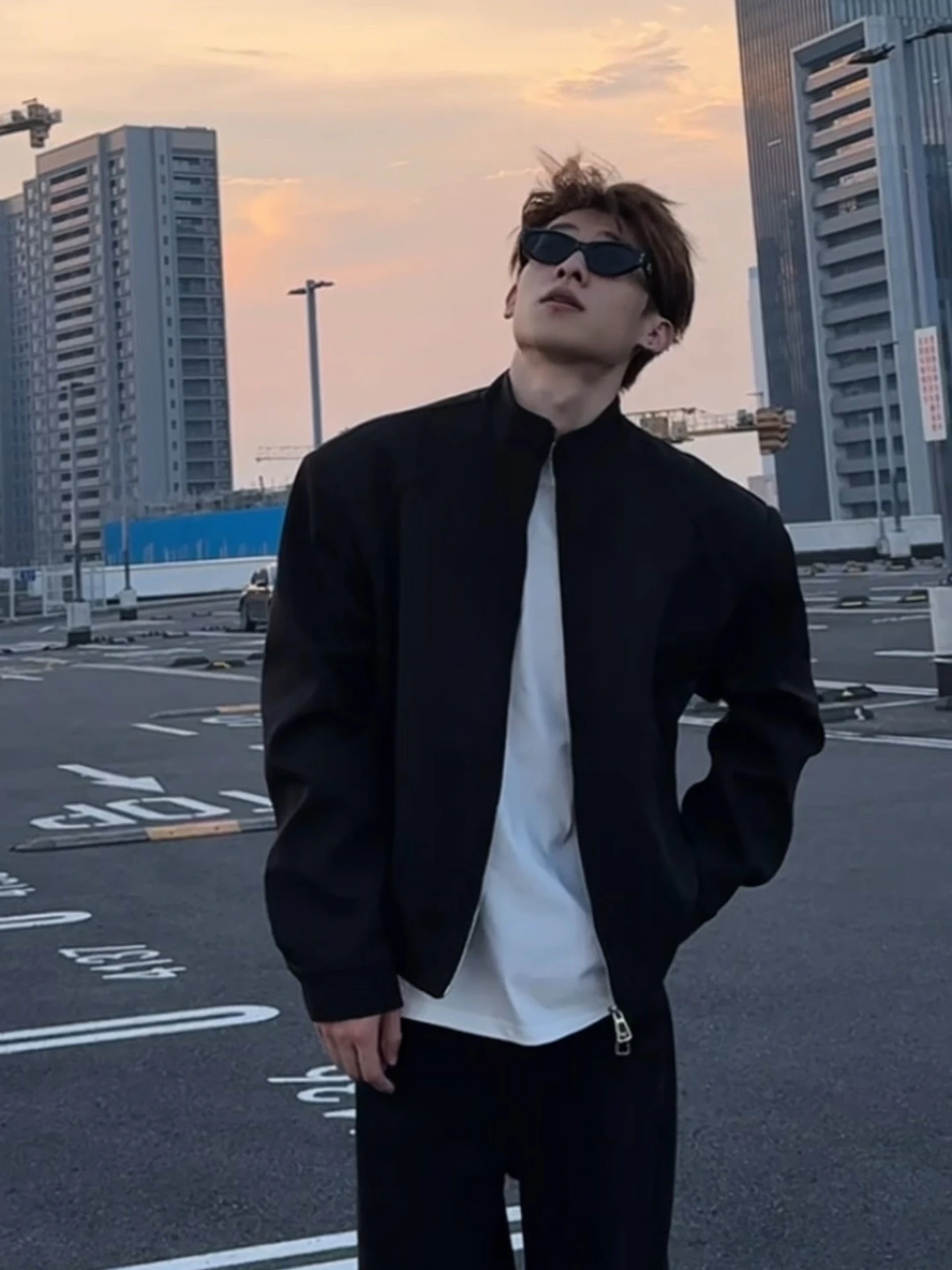 

Мужская демисезонная куртка-бомбер American Sle Cleanfit Flight с воротником-стойкой, утепленная, для активного отдыха