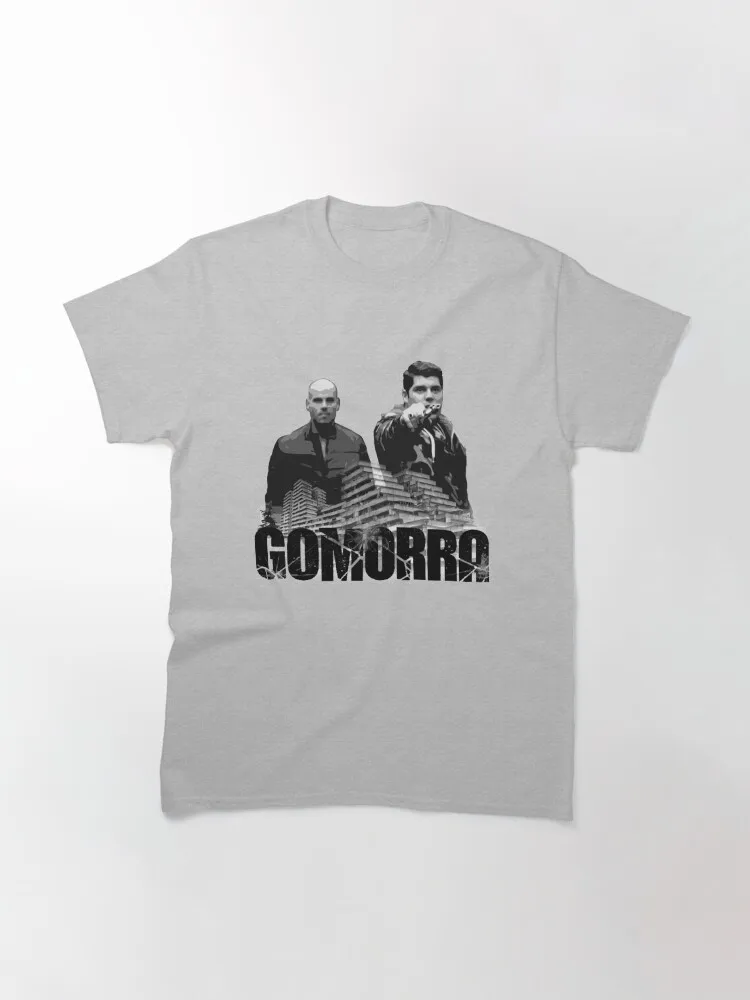 GOMORRA Classic T-Shirt  Hip Hop Vintage Tee Shirt Unisex  High Quality Oversized Tee