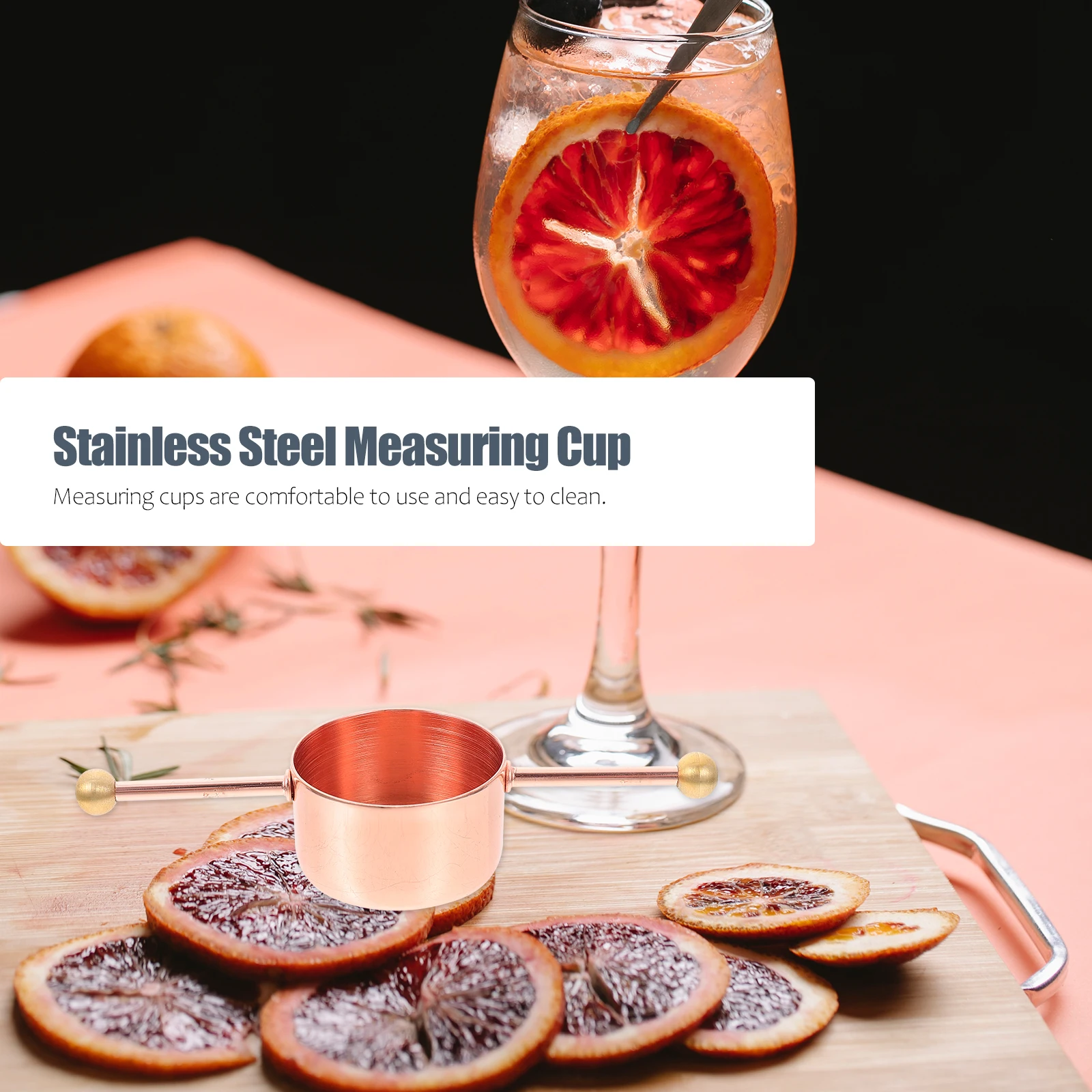 

Stainless Steel Design Reusable Cup Clean Jigger Wine Glass Tool for Home Wine Cup Bar