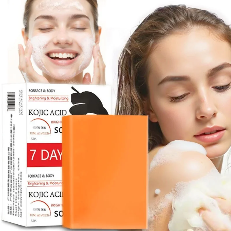 Quinic Acid Soap, Papaya Soap, Handmade Essential Oil Soap.