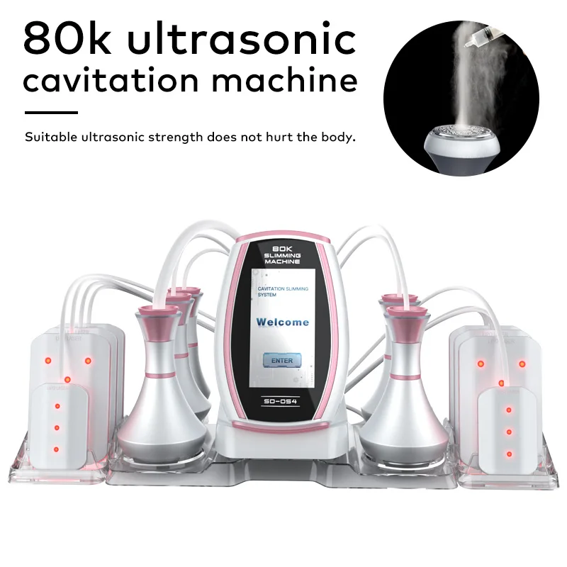 

Многофункциональный аппарат 6-в-1: 80K кавитация, ультразвук, мультиполярная частота, для коррекции фигуры, омоложения, лифтинга и подтяжки кожи, против морщин