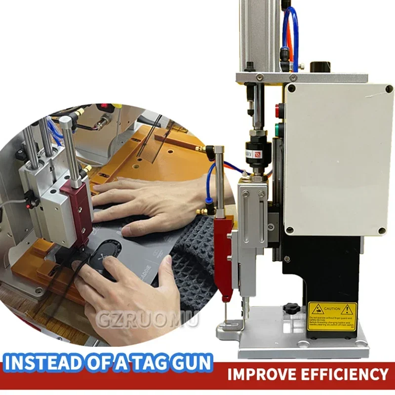 Clothes Label Machine Clothes Garment Pneumatic Electric Price Label Tagging Tag Labeller Machine Sewing Tools