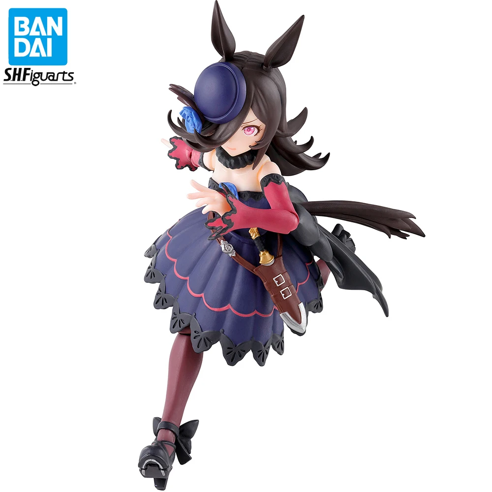 Original NEW Bandai S.H.Figuarts Rice Shower Special Edition (Uma Musume: Pretty Derby) 120 mm Anime Action Figure Model Toys