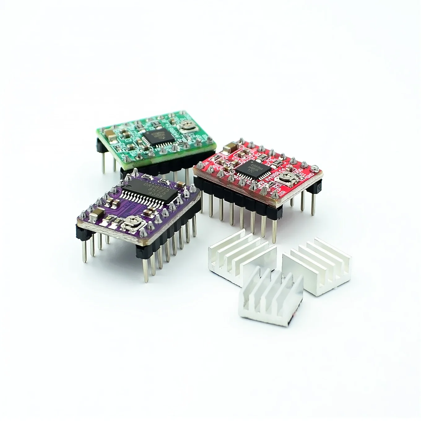 Reprap Stepper Driver A4988 DRV8825 Stepper Motor Driver Module +Heat Sink