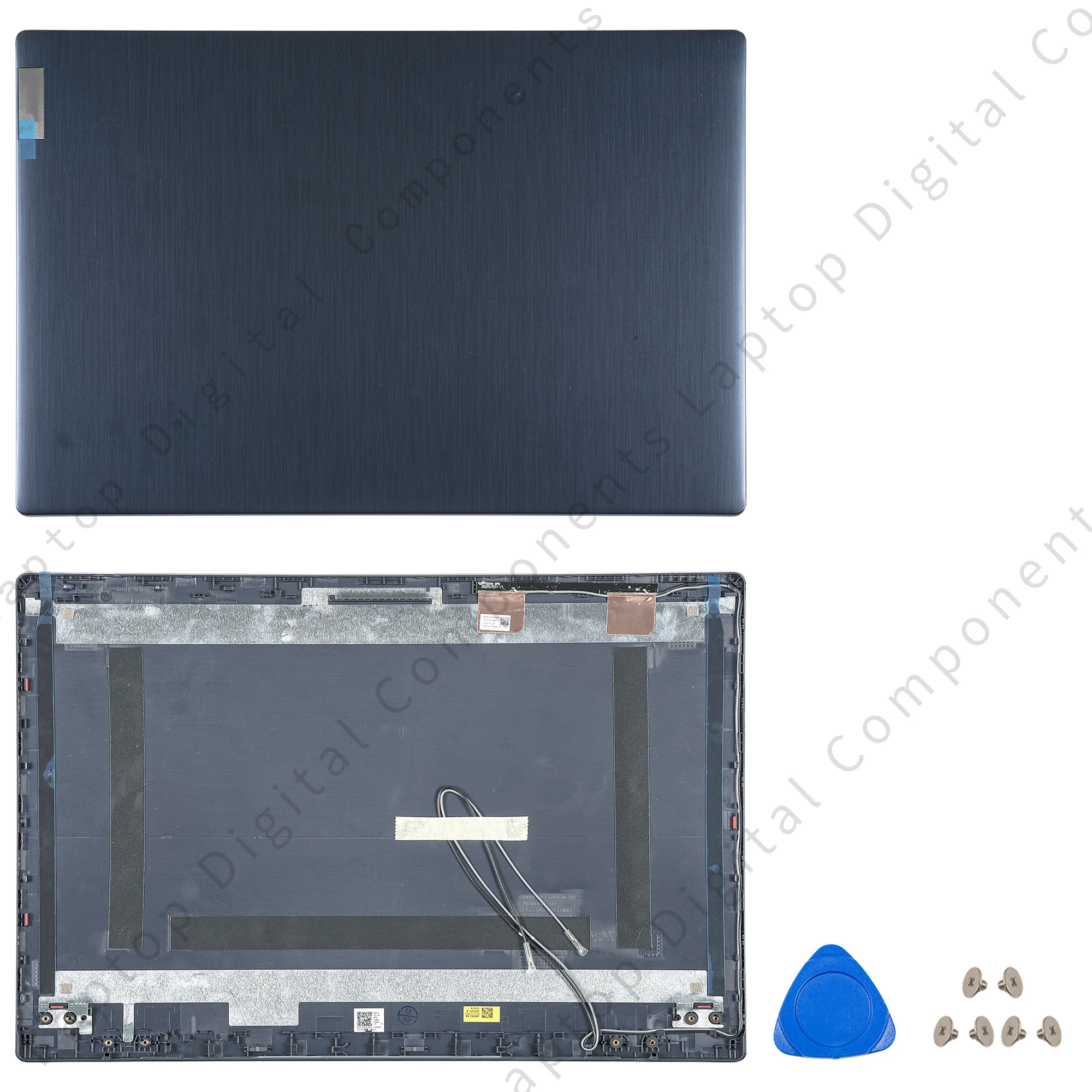 Laptop Housing Case For Lenovo Ideapad 3 15IIL05 15ARE05 3-15ADA05 15IML05 15ITL05 2020 LCDBack Cover Bezel Bottom Hinges Blue