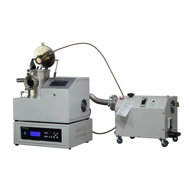 Tabletop vacuum 200nm solar cell Antireflective film SiN sputtering deposition system