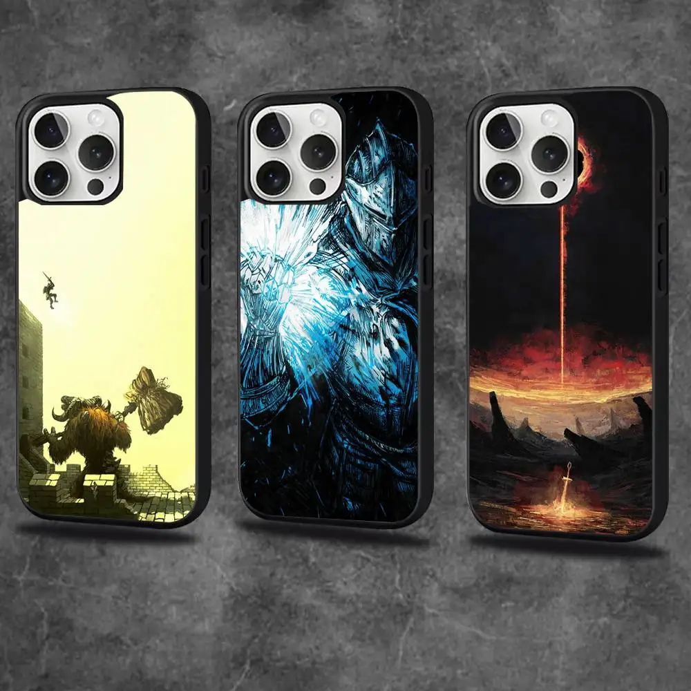

Game D-Dark S-Souls Phone Case For iPhone 17,16,15,14,13,12,11,Pro,Max,Plus,Mini,SE4,E Magnetic Magsafe Wireless Charging