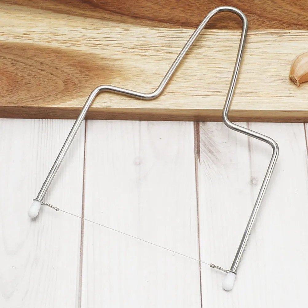 

3pcs Stainless Steel Cheese Slicer Block Cheeses Hand Held Butter Egg Wire Cutter Kitchen Tool Hard Cheese Plane