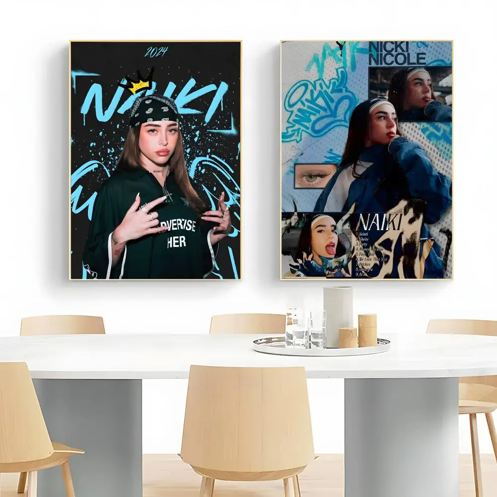 Pop Singer N-Nicki Nicole Poster Wall Art Print Decorative Mural Home Decor Gift Unframed