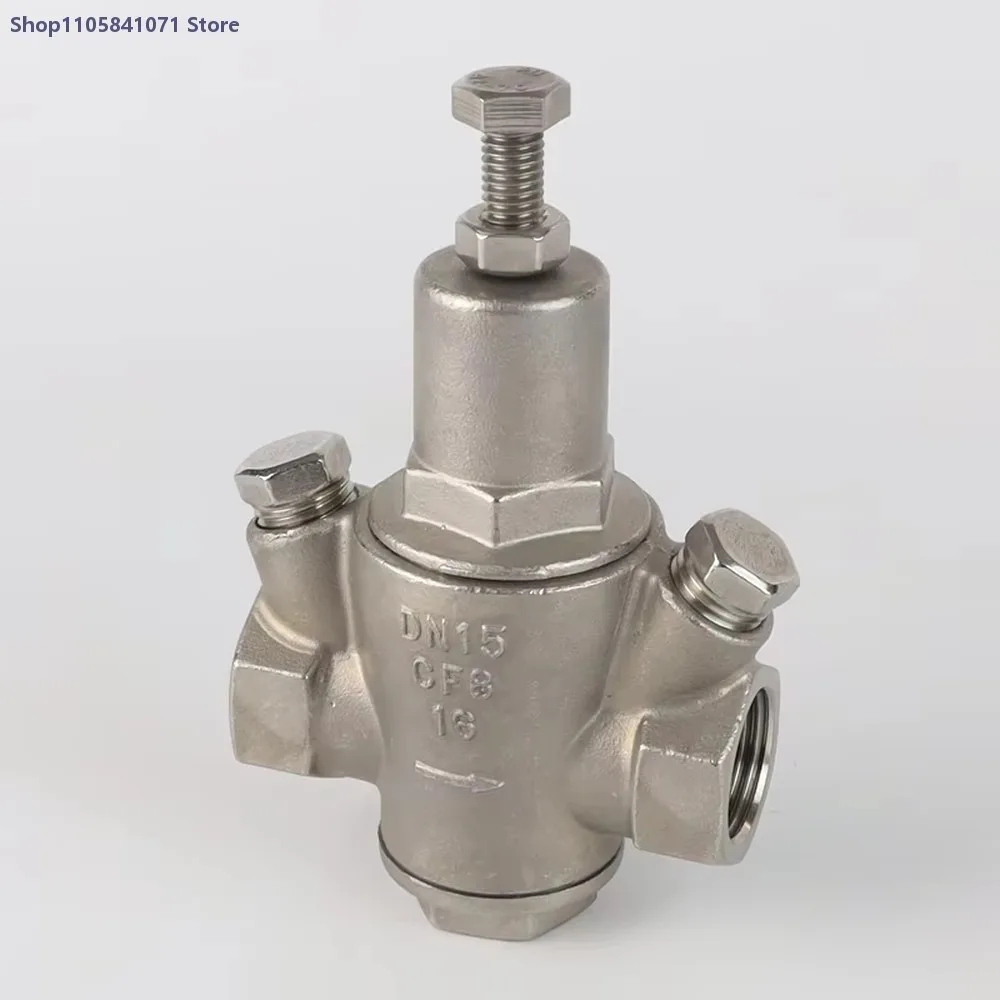 DN15-DN65 Pressure Reducing Control Valve Stainless Steel Hydraulic Universal Water Regulator for Industrial Pipeline System