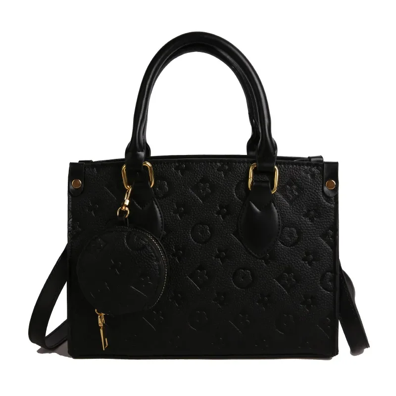 

Designer Bag 2025 New Style Light Luxury High-end organ Bag Contrasting Color Printed Letter Hand-held crossbody tote bag