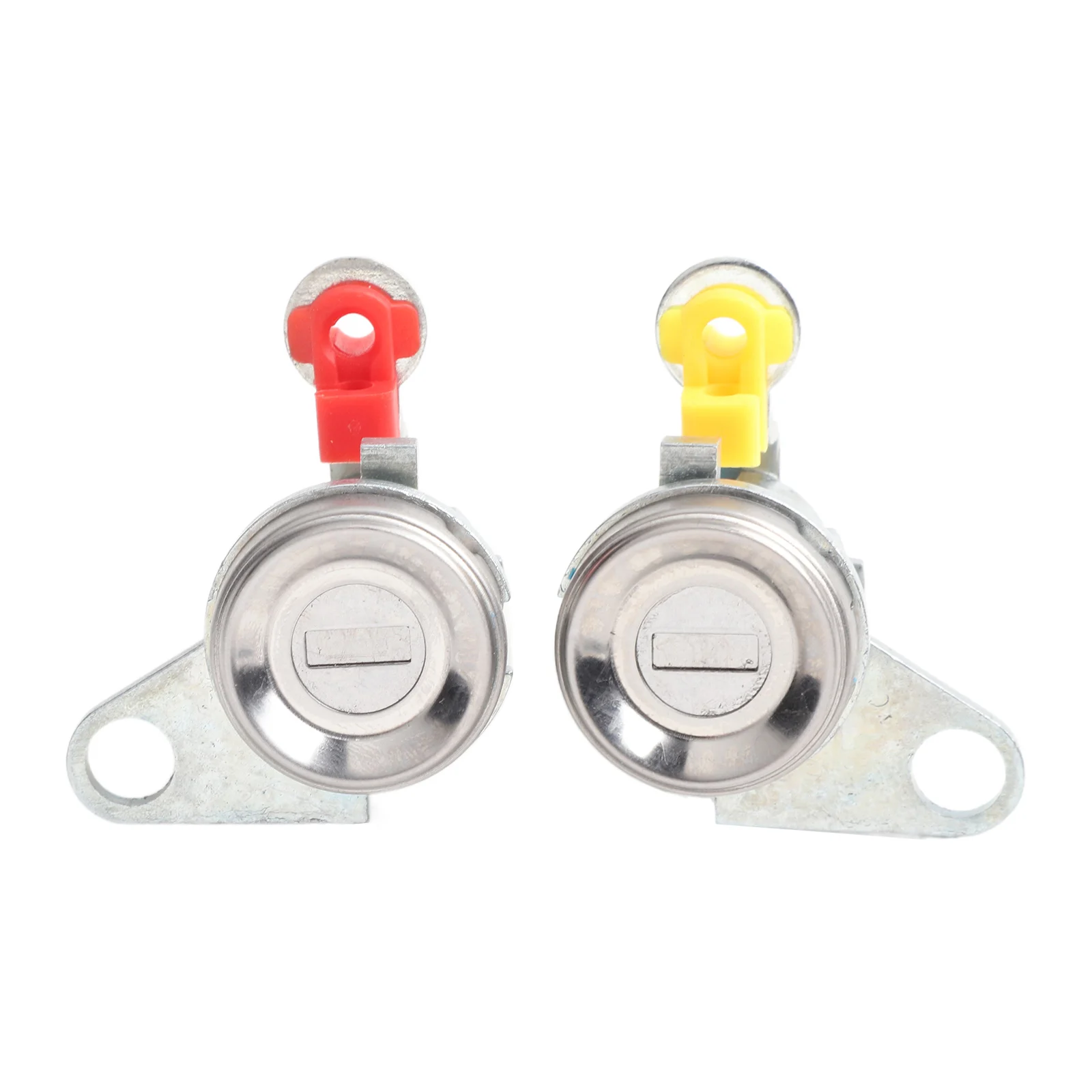 

Серебристый цилиндр замка зажигания, сменный цилиндр замка, алюминиевый сплав, простая установка, размещение влево и вправо