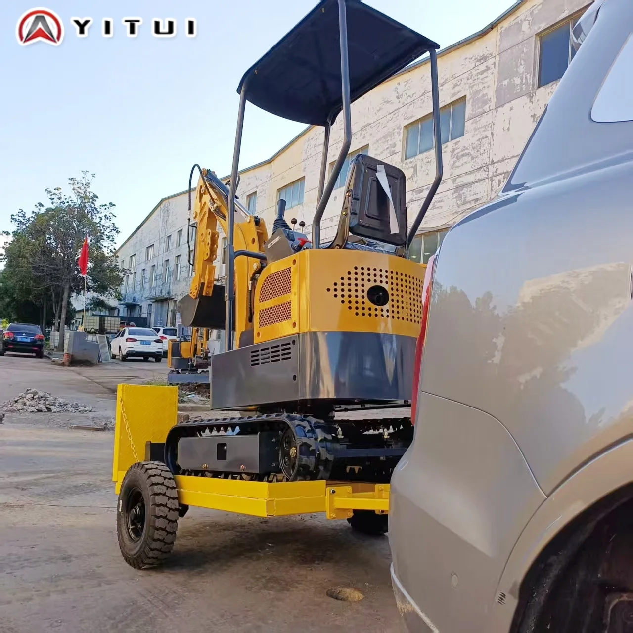 Europa 1.2Ton 1.5Ton 2.0Ton Excavadora Agricultura Hidráulica Orugas Digge Kubota EPA Motor Mini Excavadora Personalizada