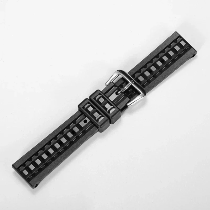 RDUNAE Original Factory Men's Rubber Watch Strap Outdoor Sports Waterproof Retro Classic 19mm 20mm Watch Reloj hombre watches fo