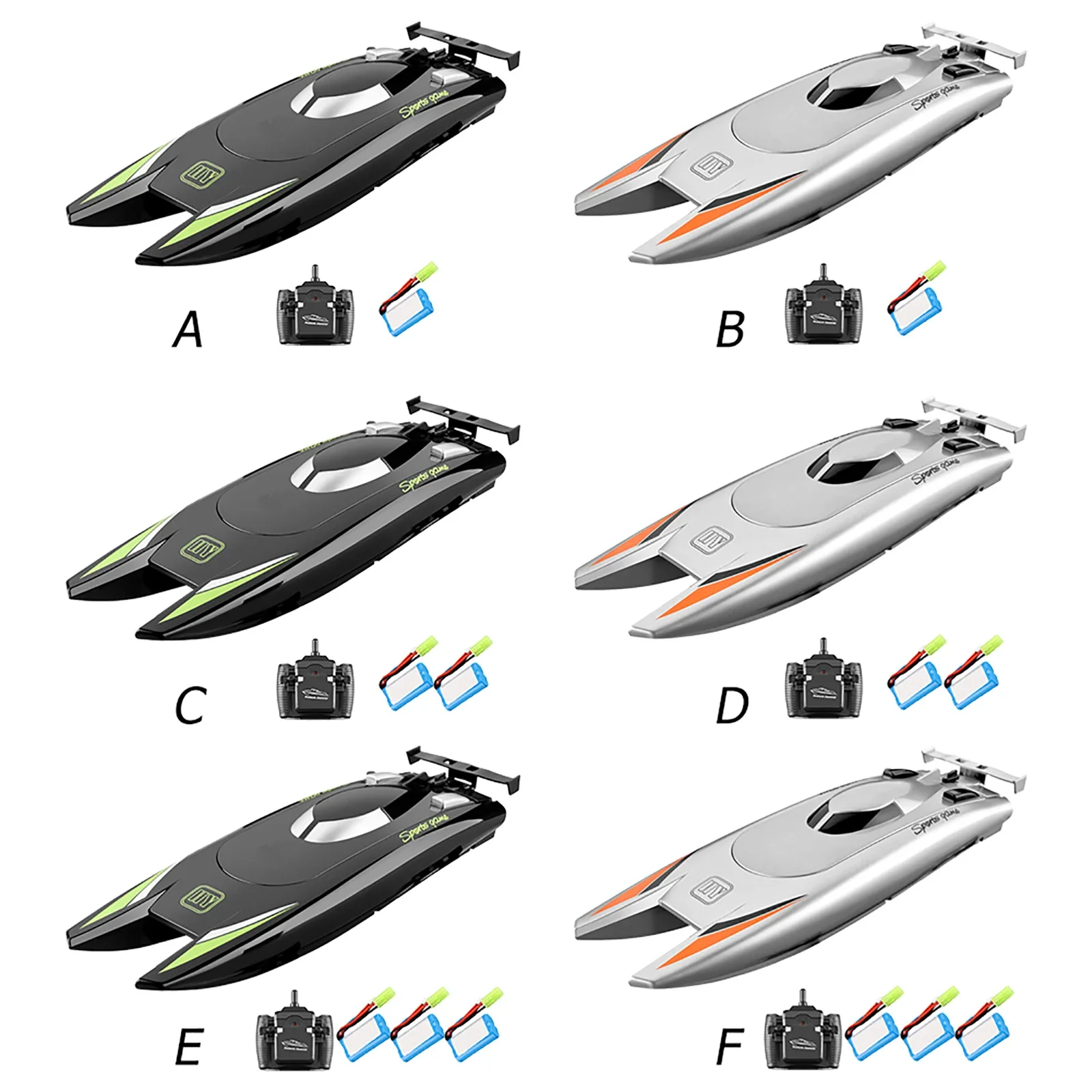 2.4GHz 4CH Electric Remote Control Racing Ship 25km/h Dual Motor RC Speed Boat Children Remote Control Ship Toys