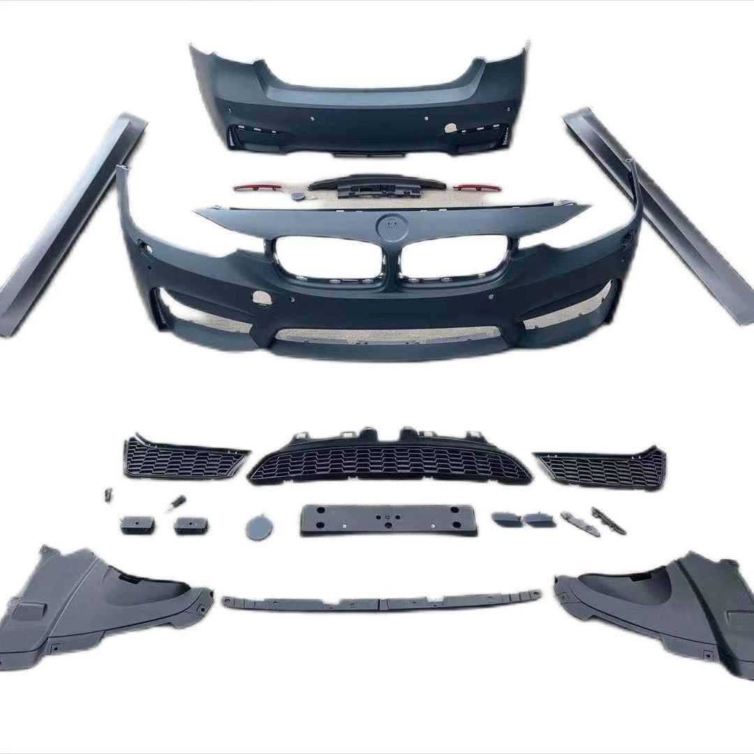 

Body Kits Modified M power Style Upgrade Front Bumper Rear Bumper Side Skirt Fits For BMW 3 series F30 F35 2012-2018
