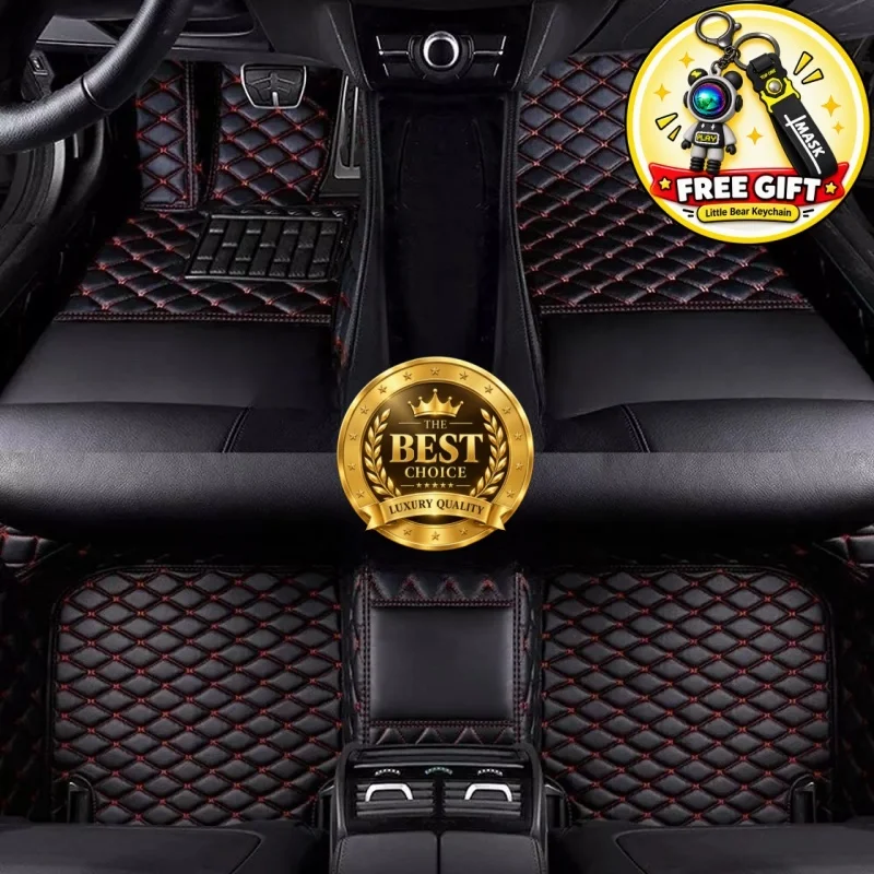 Custom Fit Car Floor Mats for Audi S5 Convertible F57/F5E 2017–2024 Waterproof All-Weather Full Coverage Liners Car Accessories