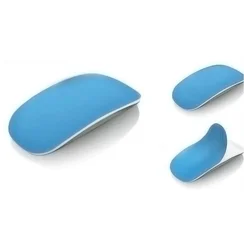 Notbook Mice Skin Protector For iMac Magic Color Oval Soft Mouse Sticker Cover For Macbook Air Pro Retina 11 13 15 Silicone