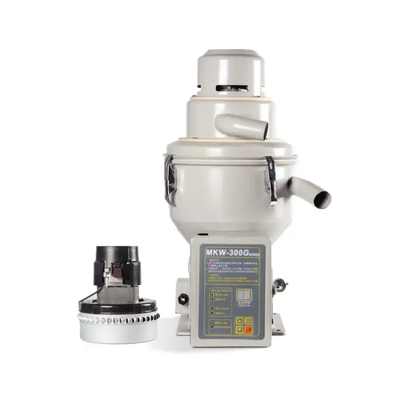 Alimentador automático de vácuo de partículas plásticas 220v, carregador automático, 300 kg/h, máquina de alimentação de grânulos para moldagem por injeção