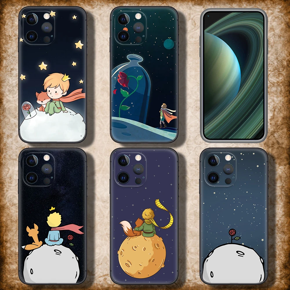 144A little prince Soft Case for Huawei Y5P Y6P Y7A Y8P Y9A Y6 Y7 Y8S Y9S Y9 Prime Nova 9 9I 4E 5T 7 Mate 10 Lite 20 Pro P30