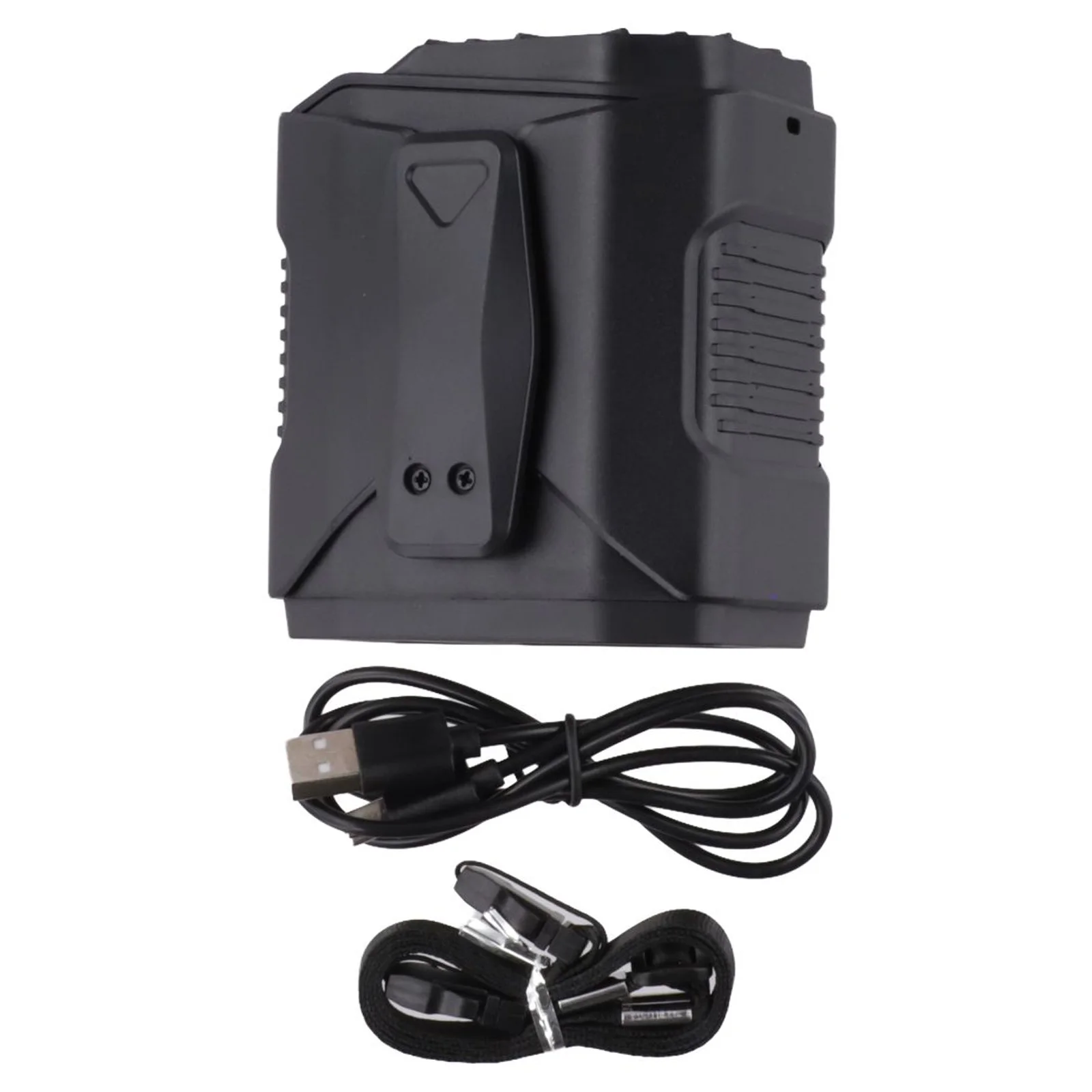 Waist Clip Fan Rechargeable 6000mAh Waist Fan With 100 Speeds And LED Light Tools And Instruments Parts Accessories Tools
