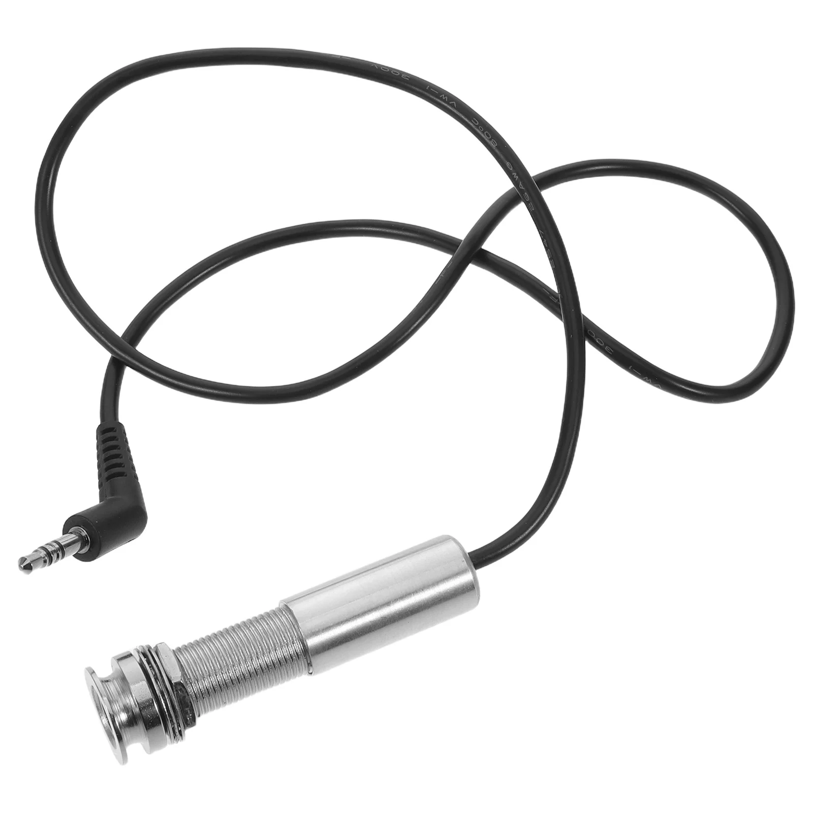 Guitar Pickup Wire 62cm Acoustic Electric Cord Nodrill Design for Clear Sound Performance Accessories Guitar Parts
