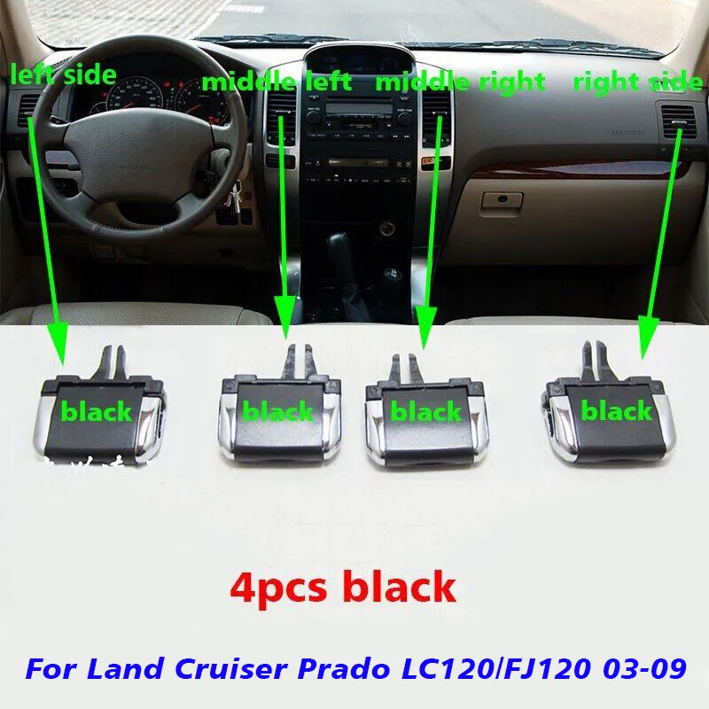 

Зажим для вентиляционного отверстия кондиционера для Land Cruiser Prado LC120/FJ120 03-09