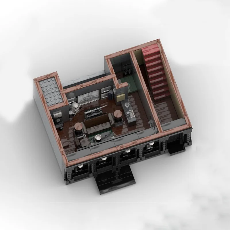 3338 قطعة MOC كيف قابلت أمك بناء وحدات نموذج كتل البناء هدايا عيد الميلاد لتقوم بها بنفسك ألعاب تعليمية الطوب الاطفال #2