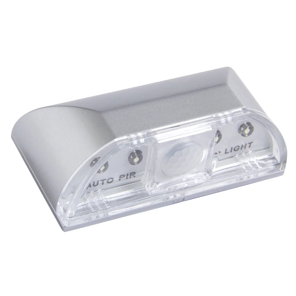 

2 Pcs Night Light Door Lock Intelligent Sensor Infrared Small Small Wall Lamp Night Light Auto On Off Bedroom Baby Room