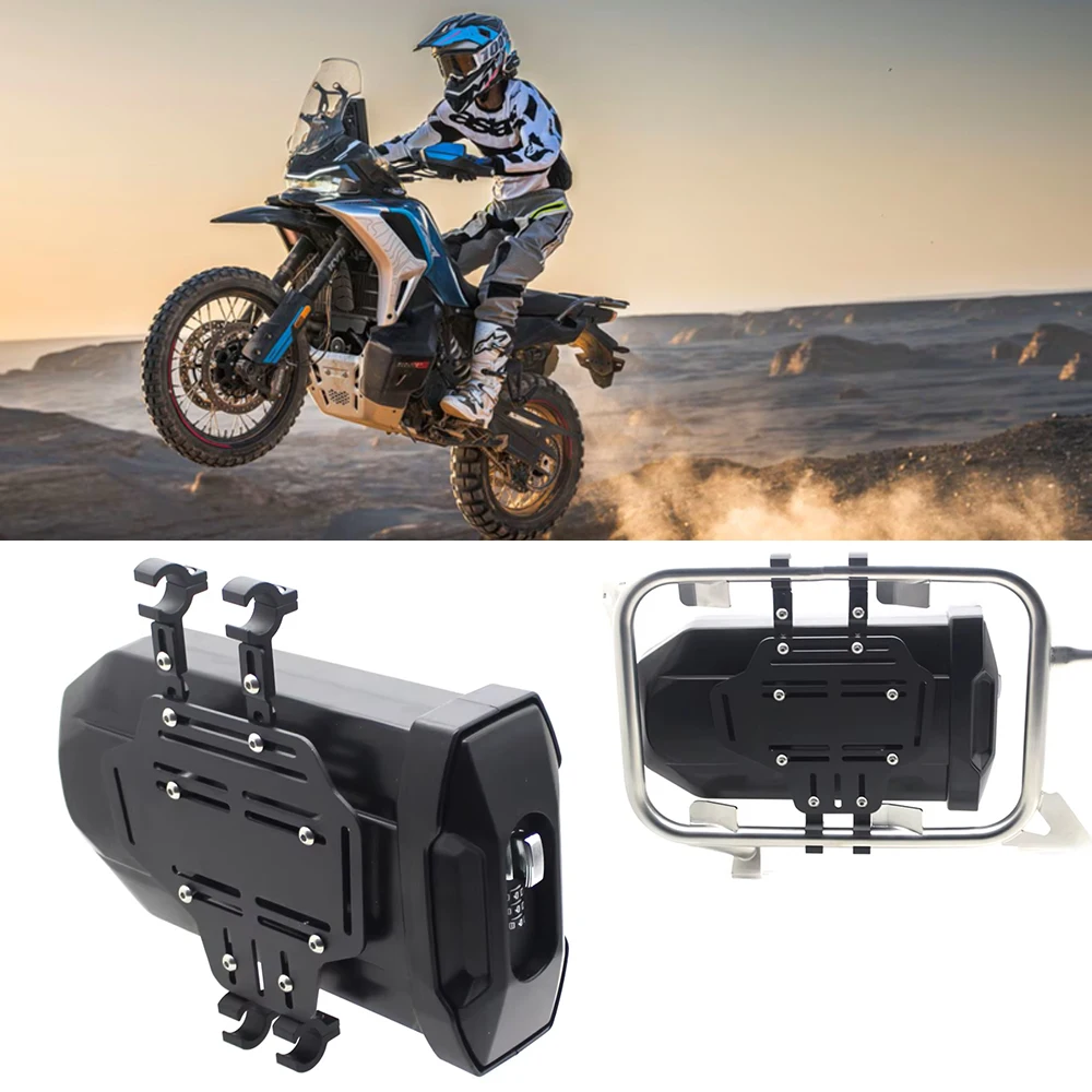 

For CFMOTO 1000MT-X 1000MTX 1000 MTX Motorcycle Side Tool Box Waterproof Side Decorative Toolbox First-aid/ Breakdown kit