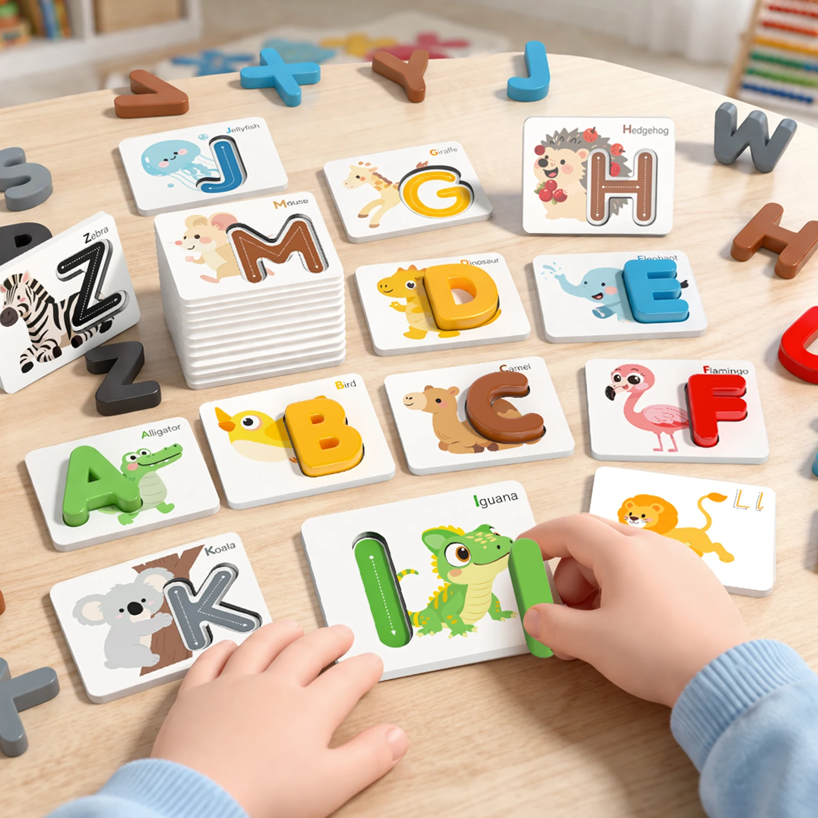 Montessori ABC alfabetkaarten - Abc Kids Early Education recensie en prijs