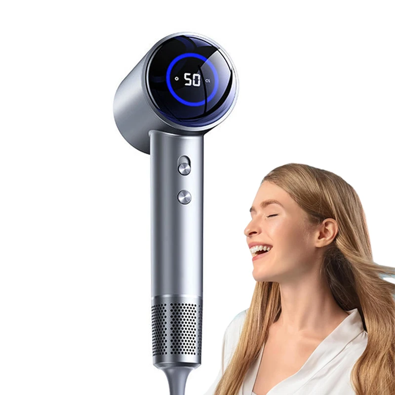 professional-ionic-plastic-hair-dryer-with-concentrator-nozzle-2-speed-settings-for-household-hotel-car-rv-outdoor-use